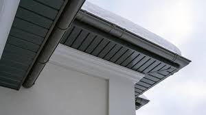 What purpose do soffits provide?